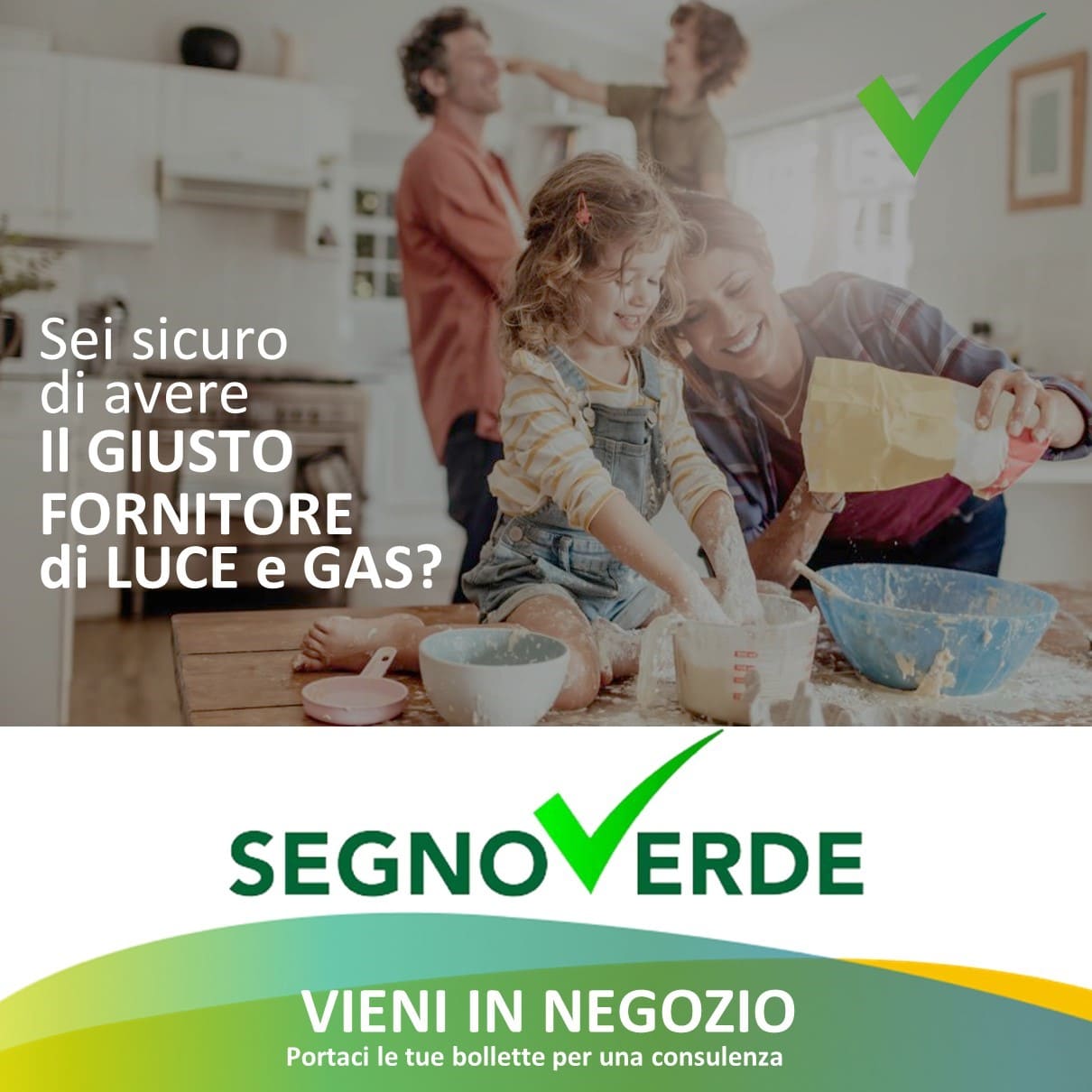 Segno Verde fornitore di energia elettrica green